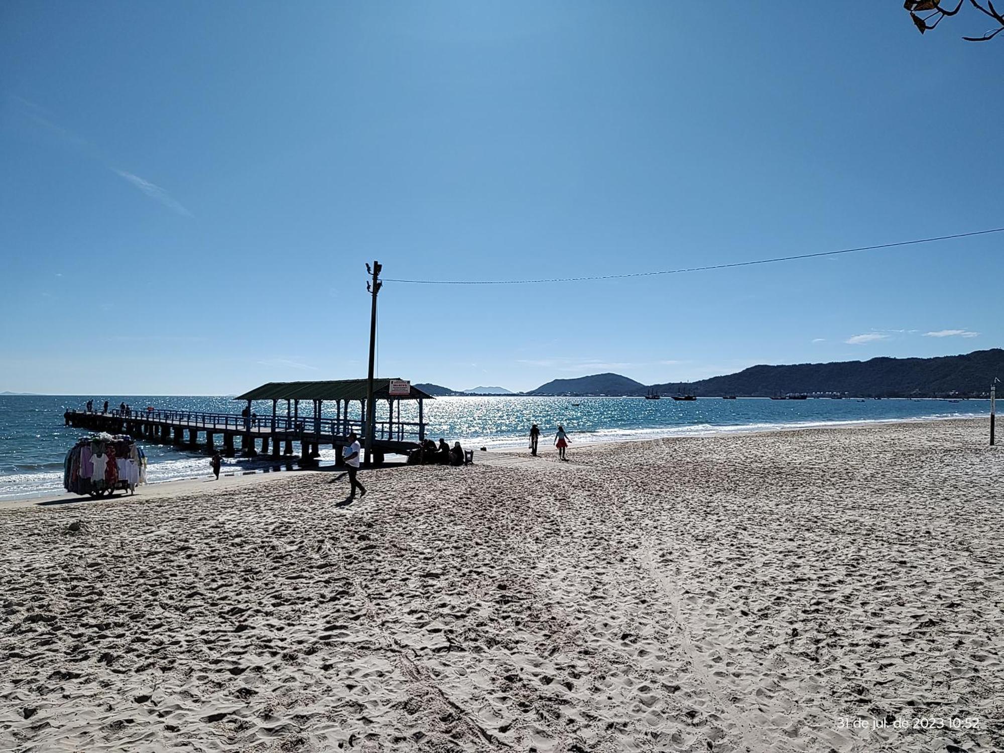 Apto 20 Metros Do Mar. Florianopolis Luaran gambar